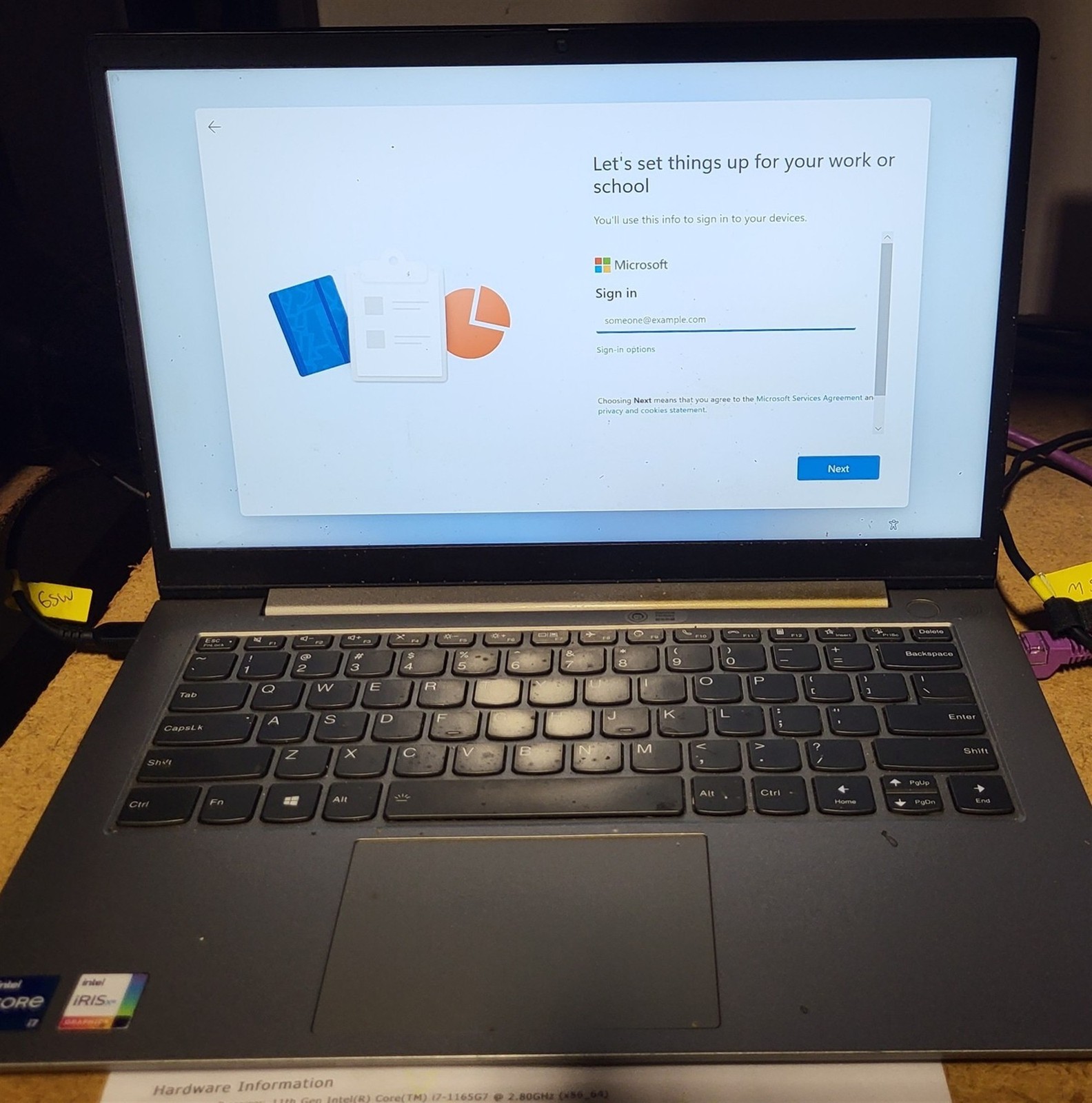Heavy Smoker Lenovo ThinkBook 14 G2 ITL Intel i7-1165G7 2.8GHz 16GB 256GB SSD