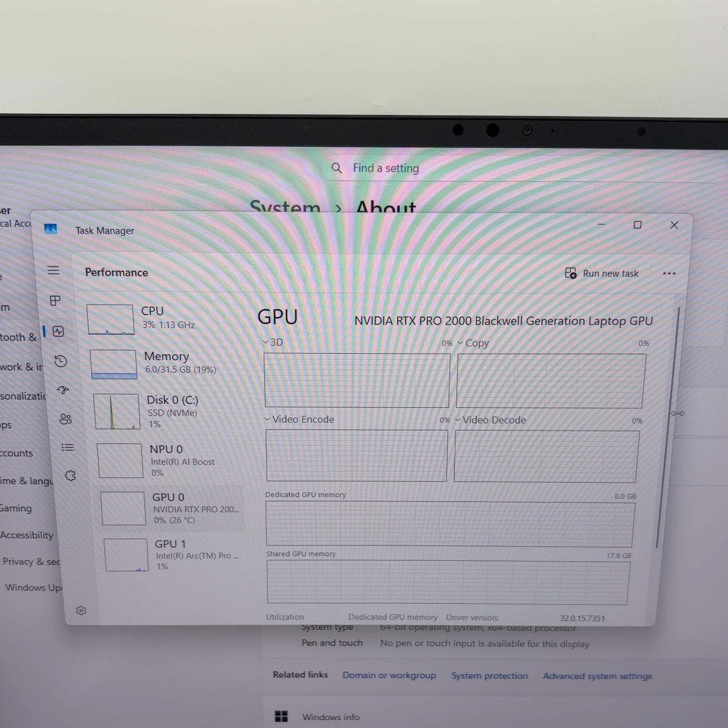 Dell Pro Max 16 Plus MA16250 16″ Core Ultra 7 265H 2.2GHz 32GB RAM 1TB SSD