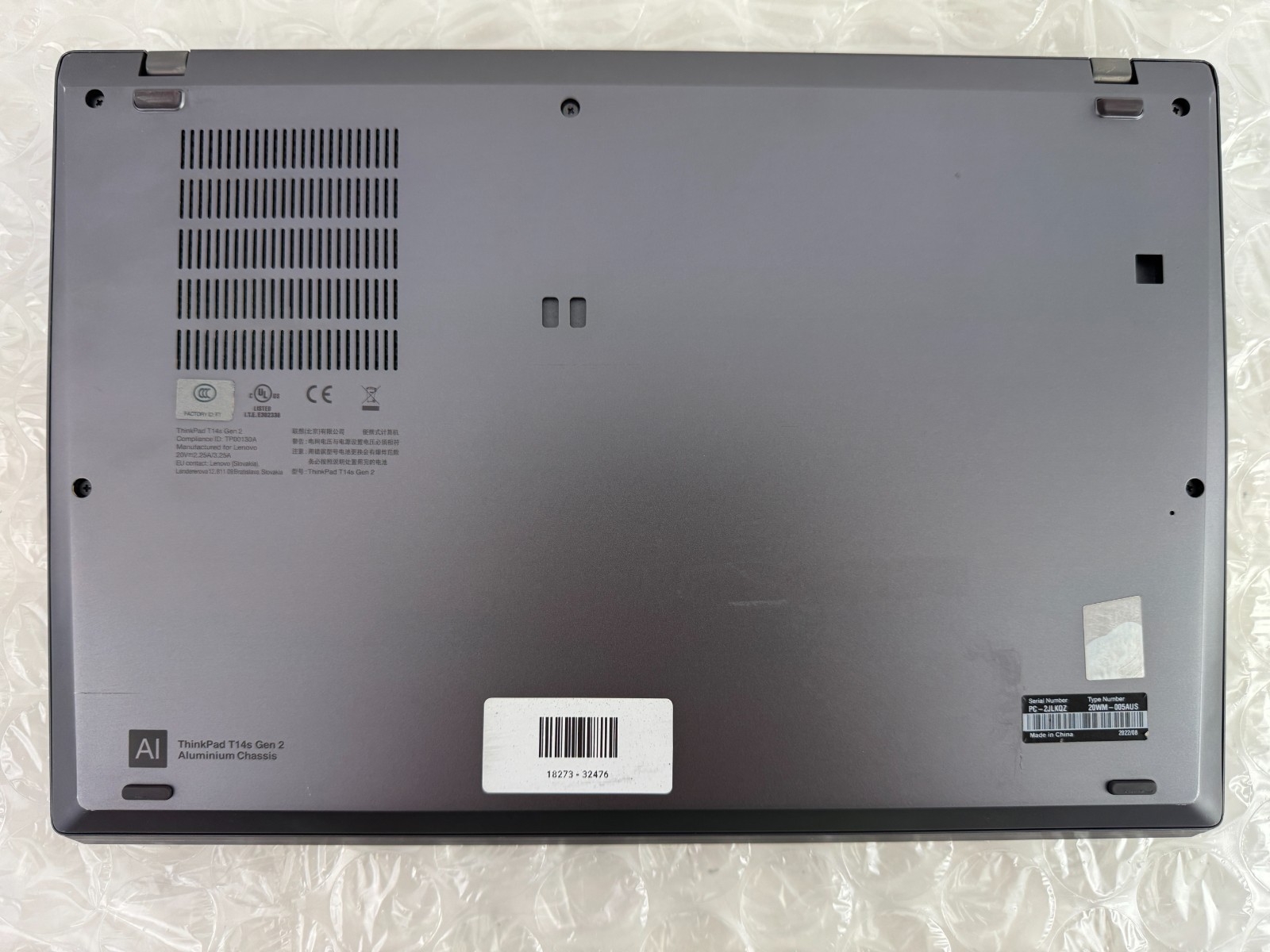 Lenovo ThinkPad T14s Gen 2 i7-1185G7 16GB 512GB SSD 14″ FHD Win 11 Pro