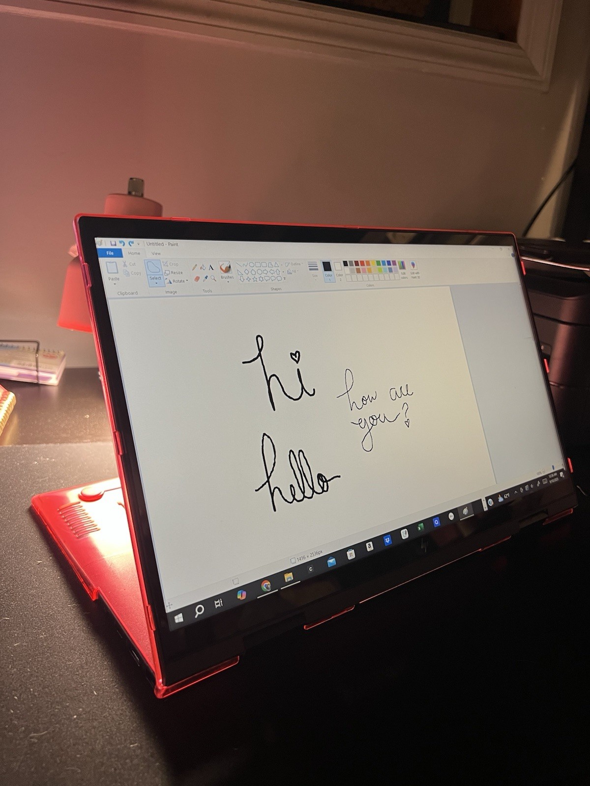 HP ENVY x360 15.6” 2-in-1 Touchscreen (Ryzen, Touch ID) w/ Chic Pink Accessories