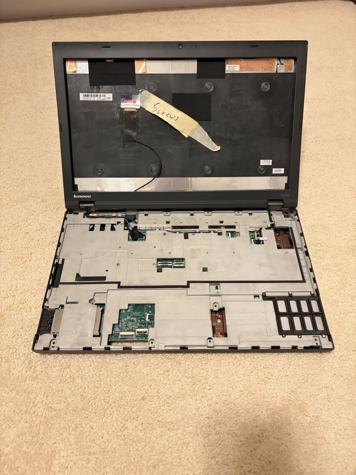 Lenovo ThinkPad T540p *FOR PARTS*