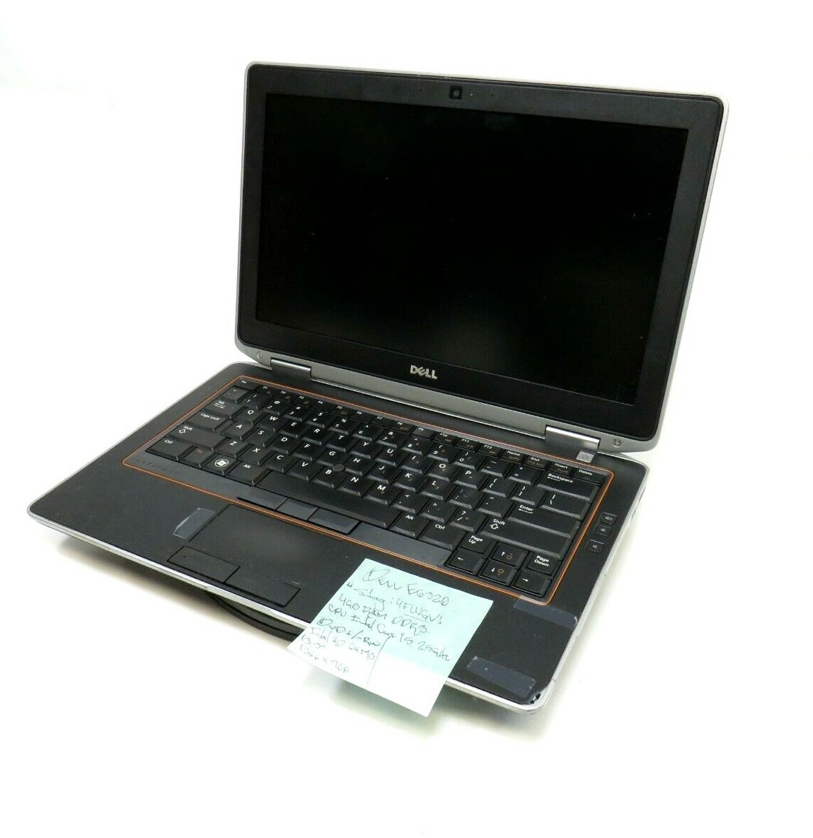 Dell E6320 S. Tag: 4FLNGV1 4GB RAM DDR3 CPU Intel i5 2.5 GHz 13.3″ AS IS