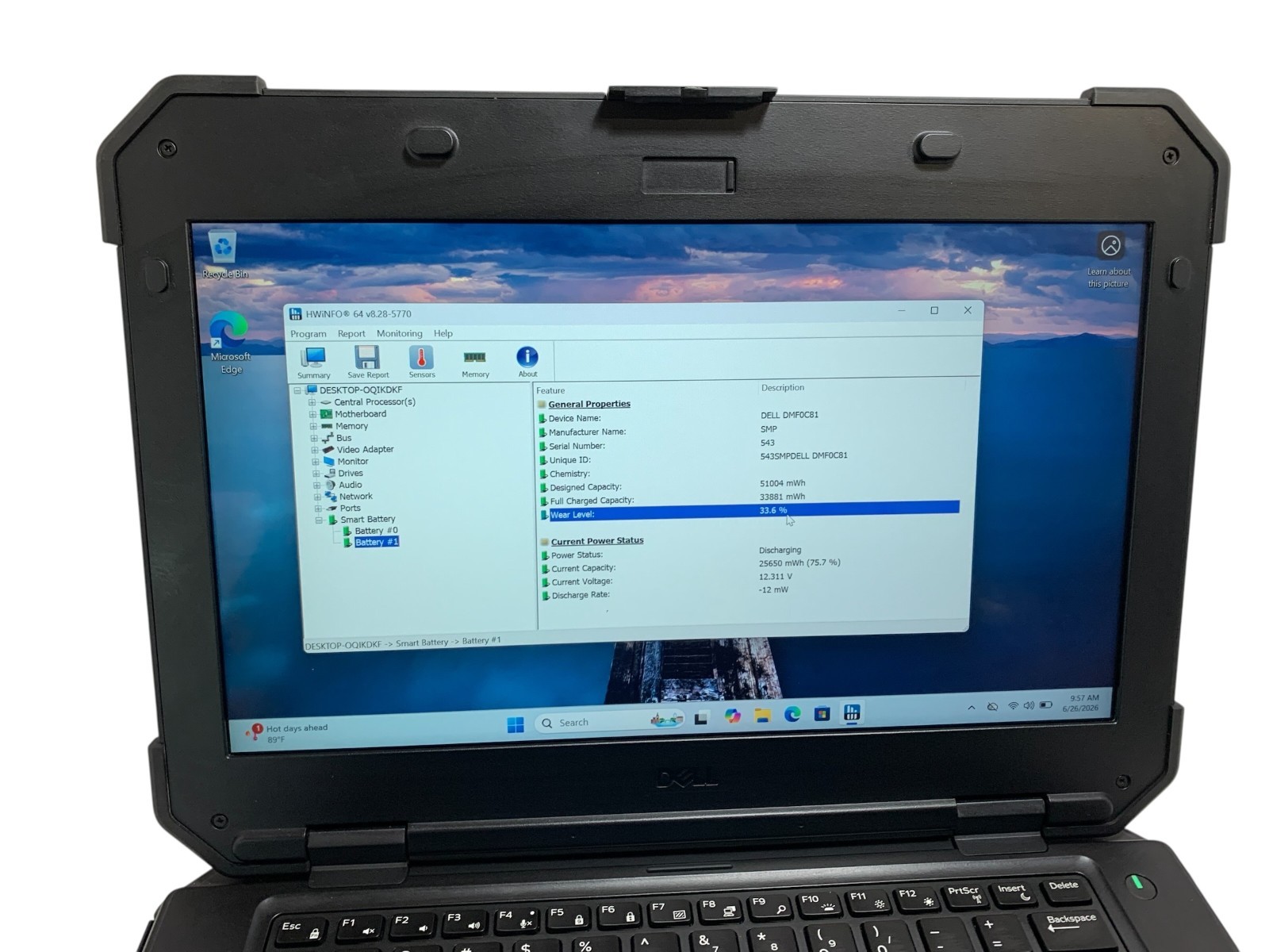 Dell Latitude 7424 Rugged Extreme – Core i5-8350U 16GB RAM 1TB NVMe Win11 Pro