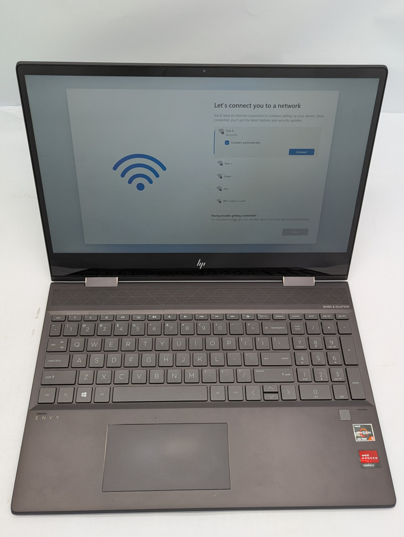 HP ENVY x360 2-in-1 15.6″ FHD Touch Ryzen 5 4500U 16GB 256GB SSD Win11 H