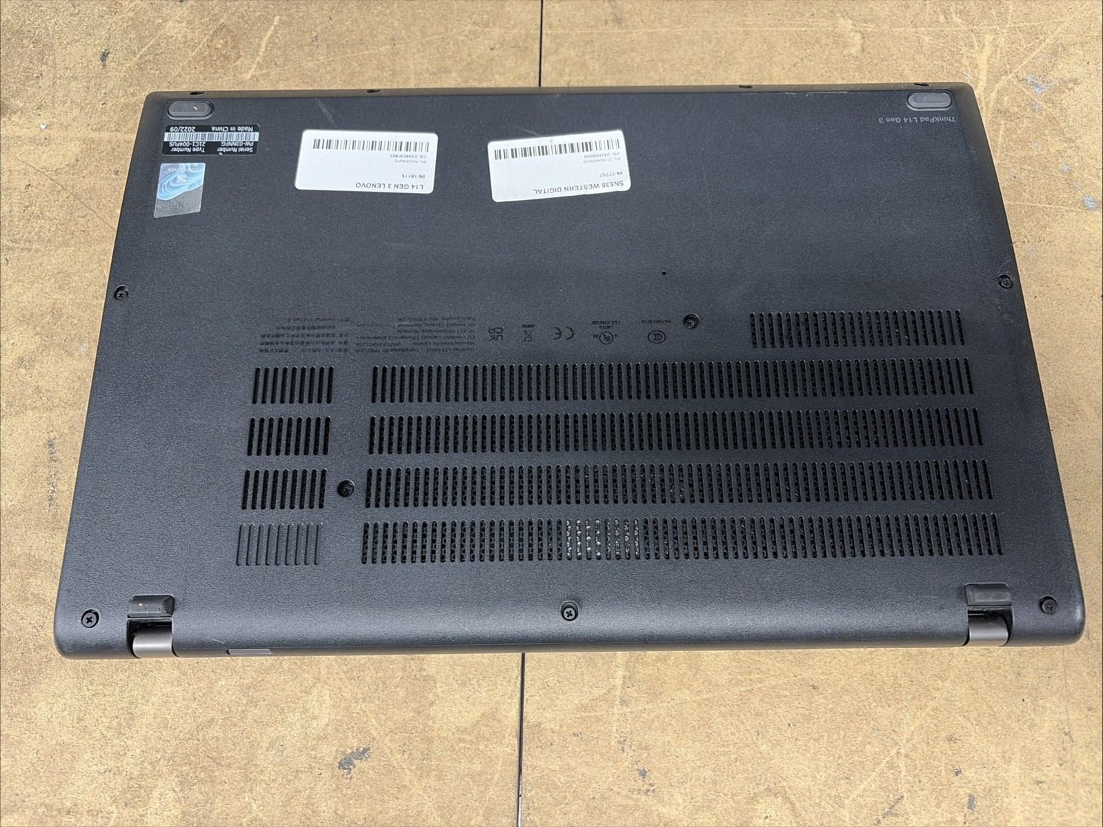 Lenovo ThinkPad L14 Gen 3 14″ FHD Touch i7-1265U 16GB RAM 512GB SSD No OS