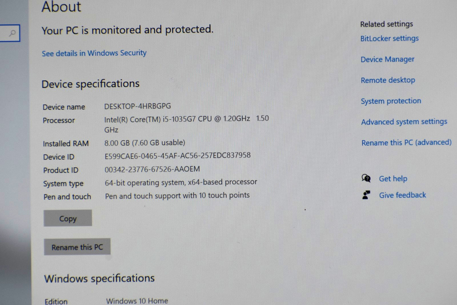 Microsoft Surface Laptop 3, 13.5″ Touch, Intel i5, 8 GB RAM, 256GB SSD – Blue