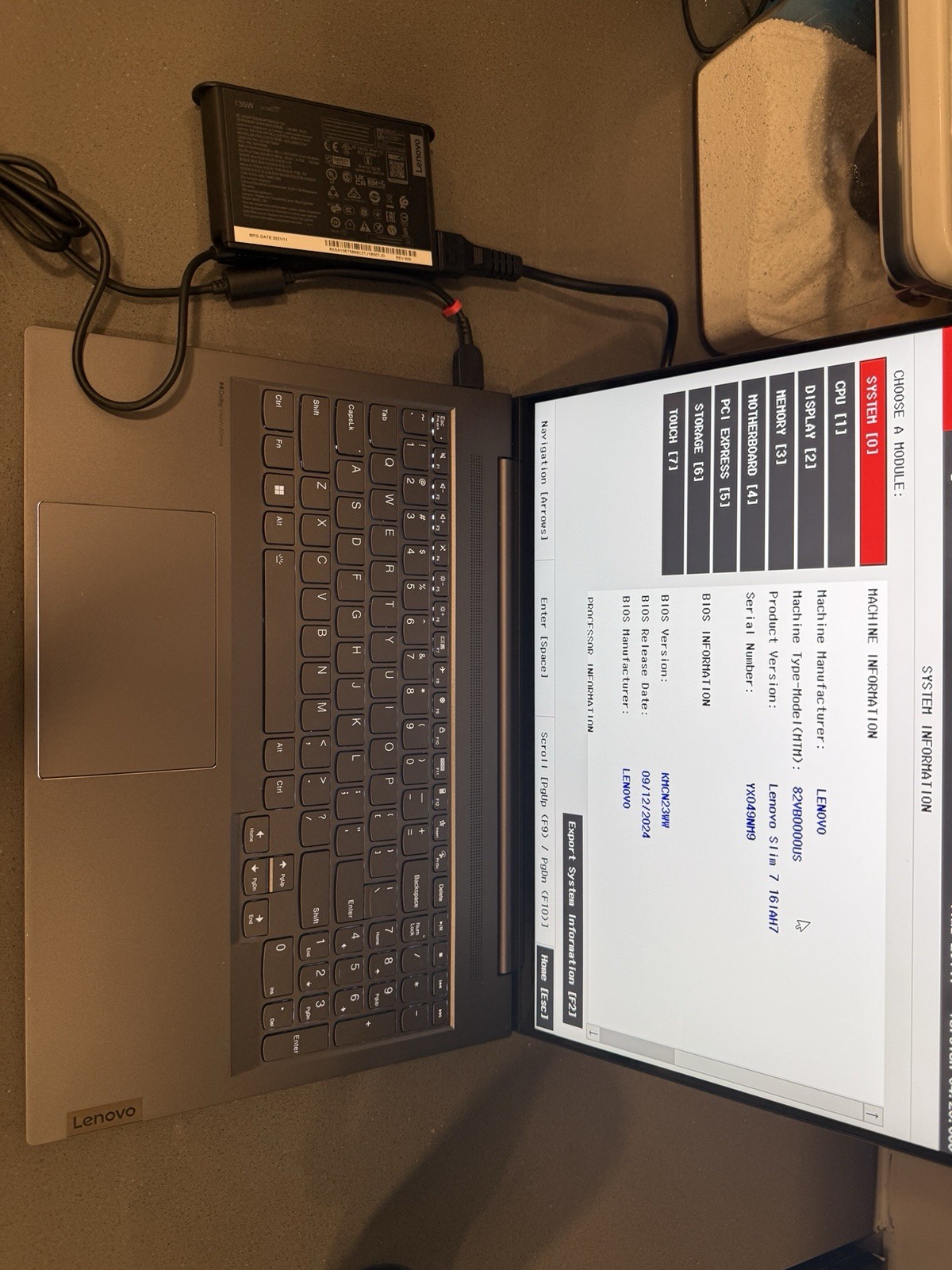 Lenovo Slim 7 16IAH7 16in i7-12700H 32GB 1TB SSD Win 11 Pro Gray