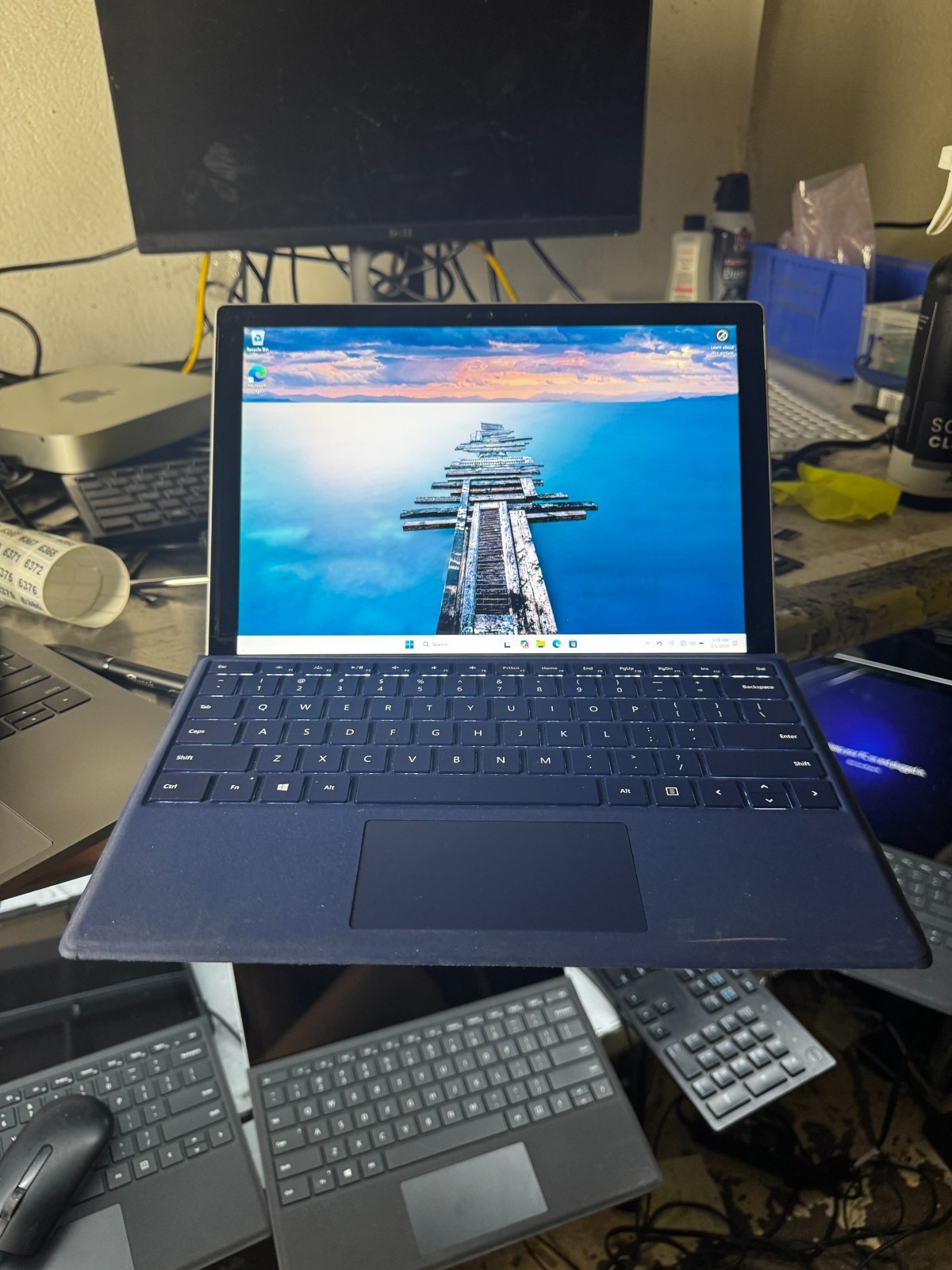 Microsoft Surface Pro 4 Core I5-6300U 128GB SSD 4GB RAM Laptop #6333