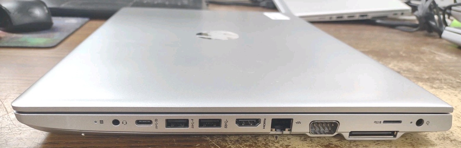 HP ProBook 650 G5 Laptop W/ i5-8365U, 8GB RAM, DVD. NO HDD Or Cords.