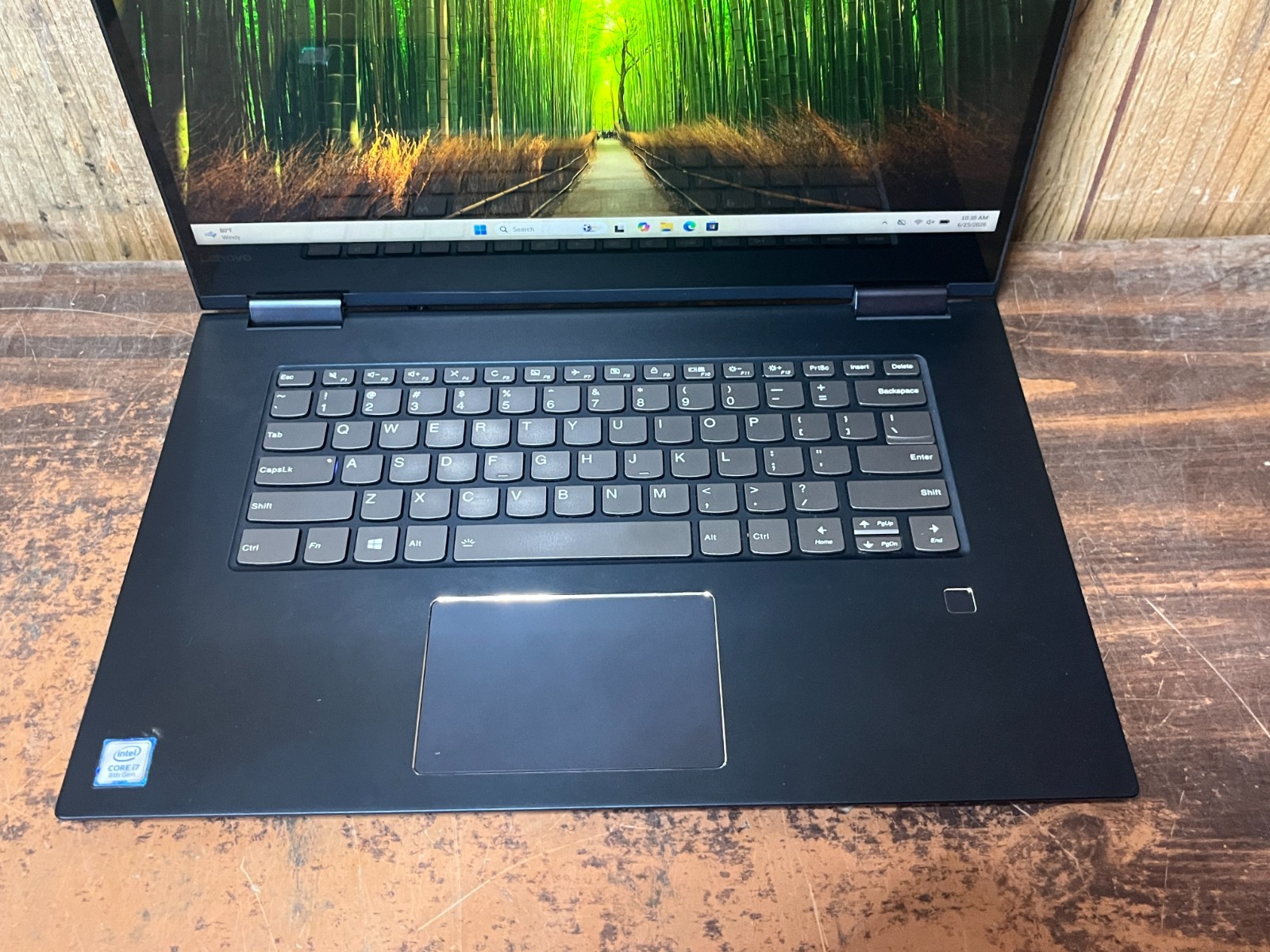 Lenovo Yoga 730-15IWL Windows11Home 15.6 1080p i7-8565U 1.8GHz 8gb RAM 256gb SSD