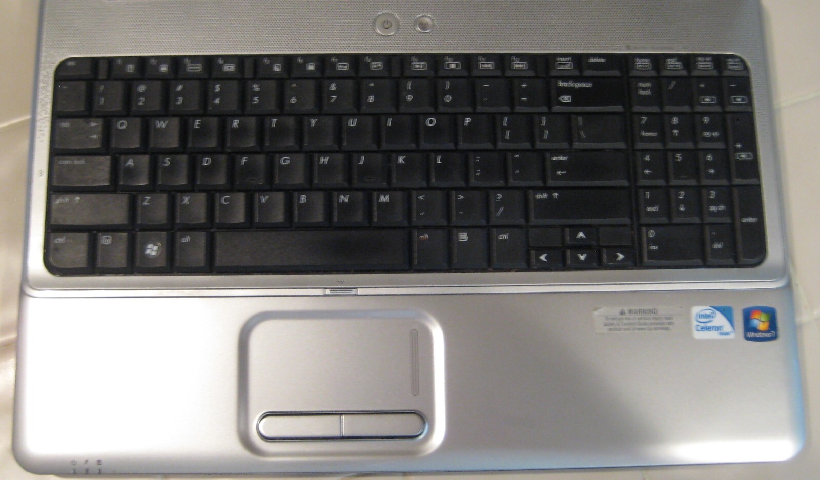 HP Pavilion G60-519WM 15.6in Display, 500GB HDD, Intel Celeron@2.2GHz, 2GB Ram