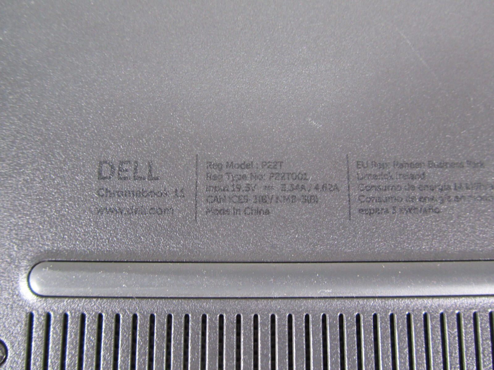 Lot of 6 Dell Chromebook 11 Laptops 11.6″ 4GB RAM Intel Celeron N2840 2.16GHz A