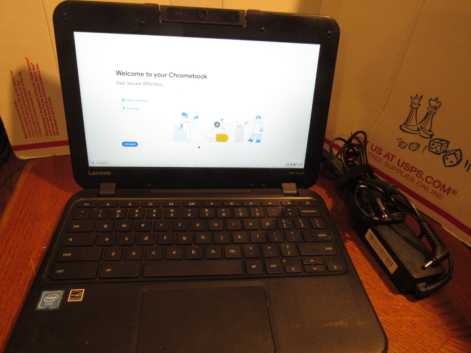 Lenovo N22-Touch screen 80VH Chromebook 11.6″ 16GB SSD WORKS