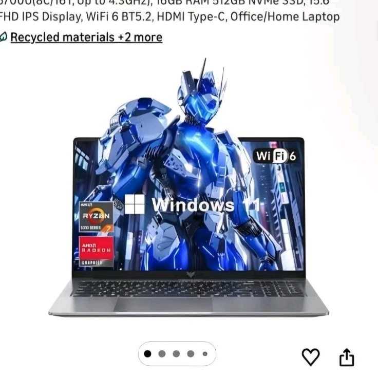 ACEMAGIC LX15Pro Laptop Ryzen-7 5700U 16GB 512GB SSD 15.6″ Windows 11