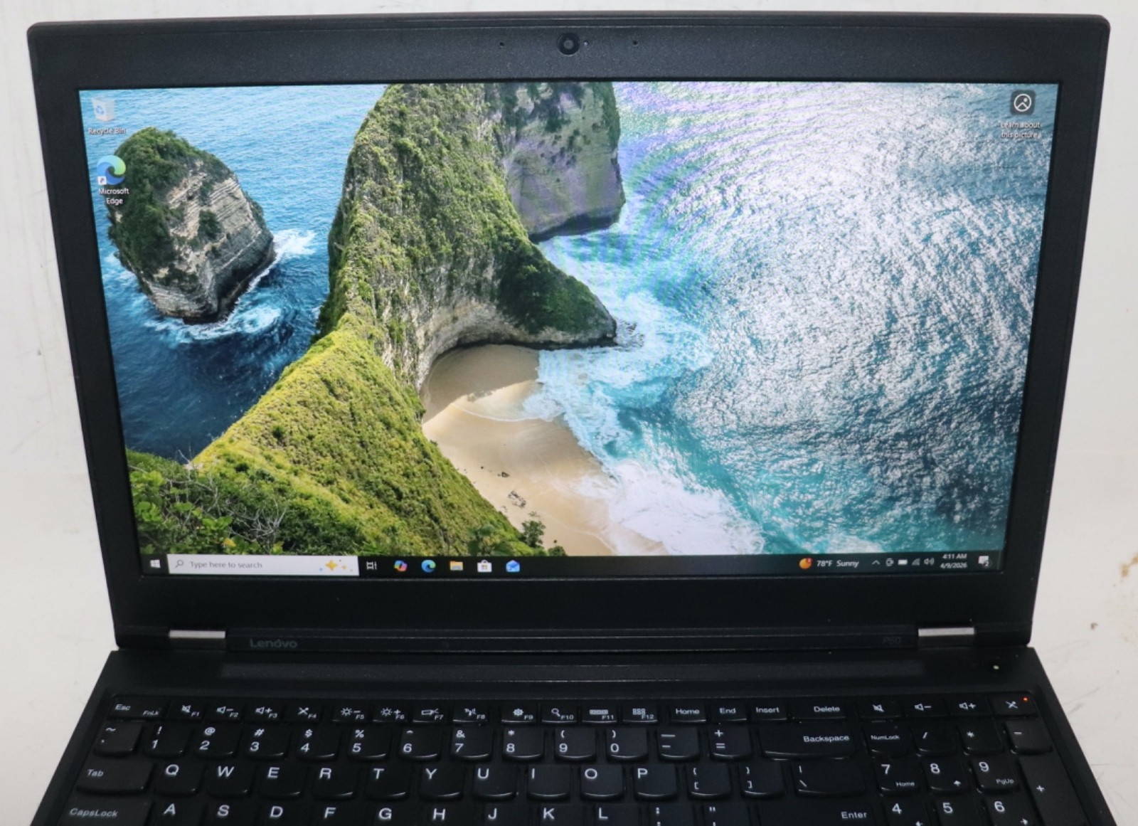 Lenovo ThinkPad P50|Intel Xeon @2.80 GHz|32GB RAM|256GB SSD|WIN10.Prof|NVIDIA