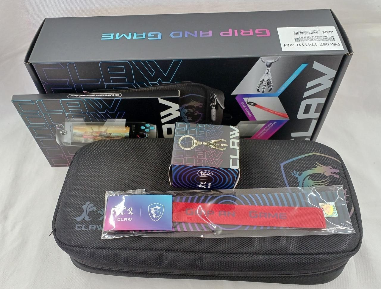 MSI Claw Ultra 5 Handheld Console System MS-1T41 Black w/Case Used from Japan