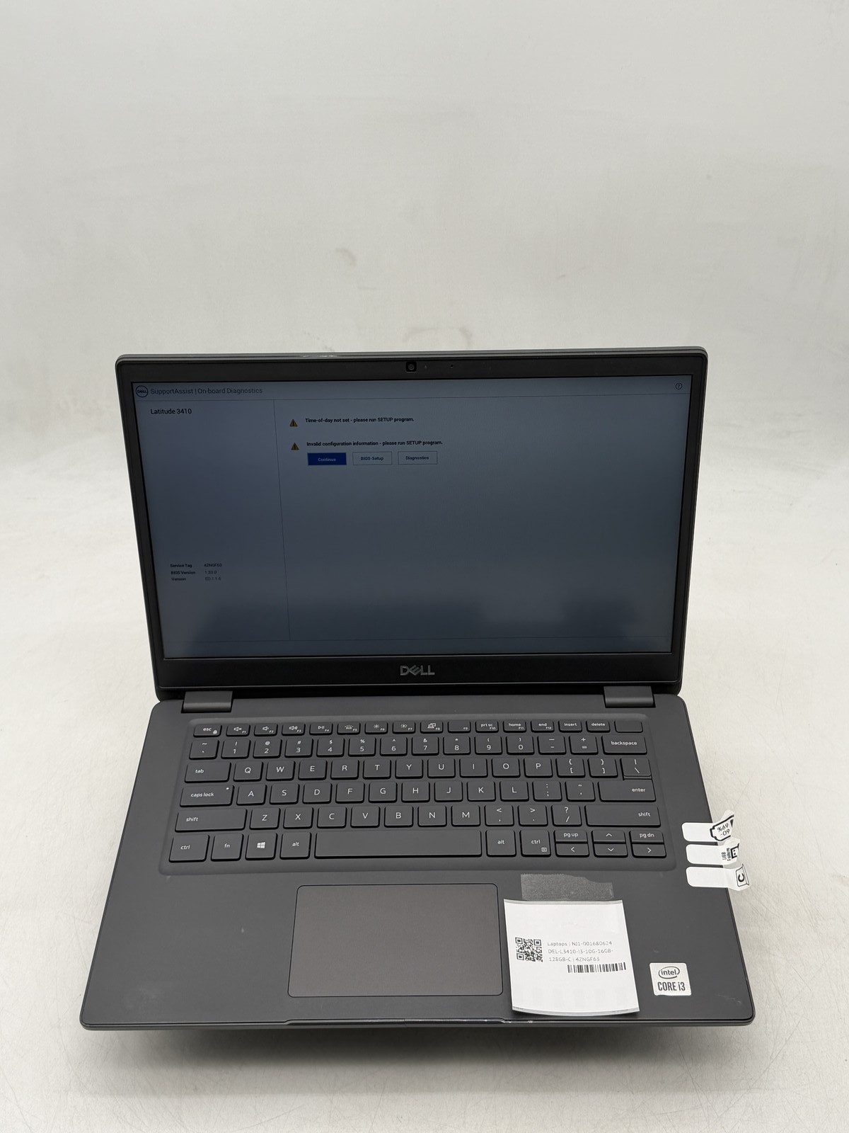 Dell Latitude 3410 (14.0) i3-10110U 16GB 128GB No OS Please Read
