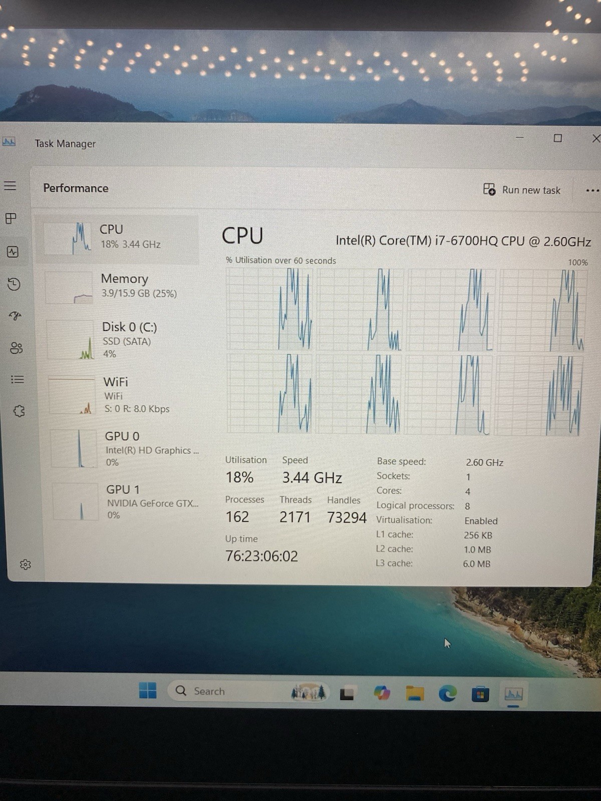 Lenovo ideapad Y700 i7 16GB RAM 4GB NVIDIA GTX GPU 256GB SSD