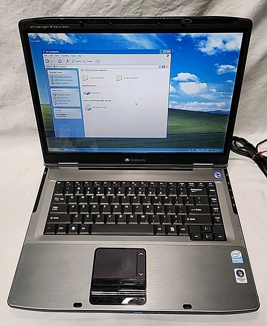 Gateway MA7 MT6705 Intel Core 2 T5500 1.66GHz/2GB RAM/160GB HDD/15.4″ Win Xp