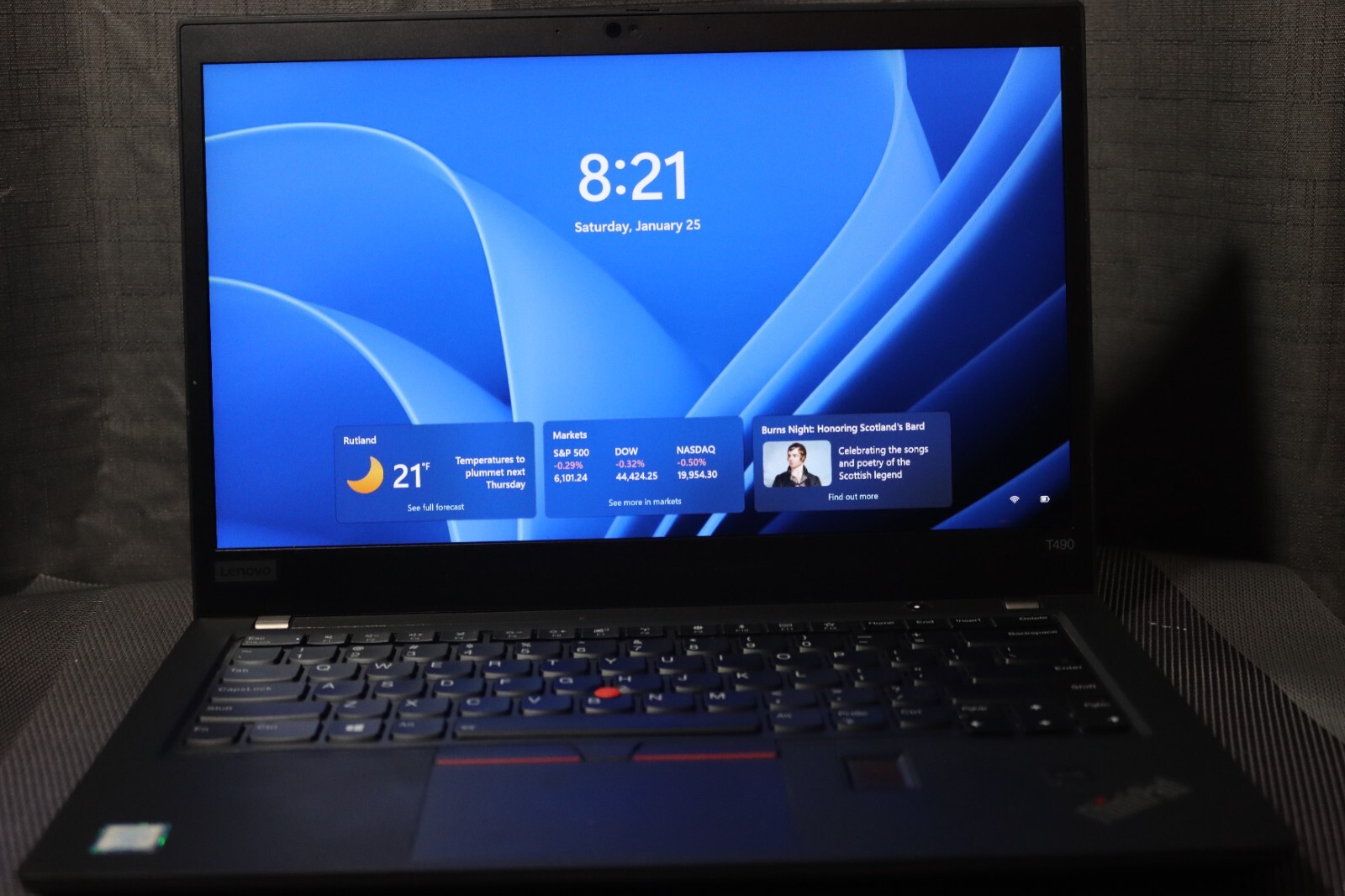 Lenovo Thinkpad T490 14 in (SSD,Intel Core i5 8th Gen.)
