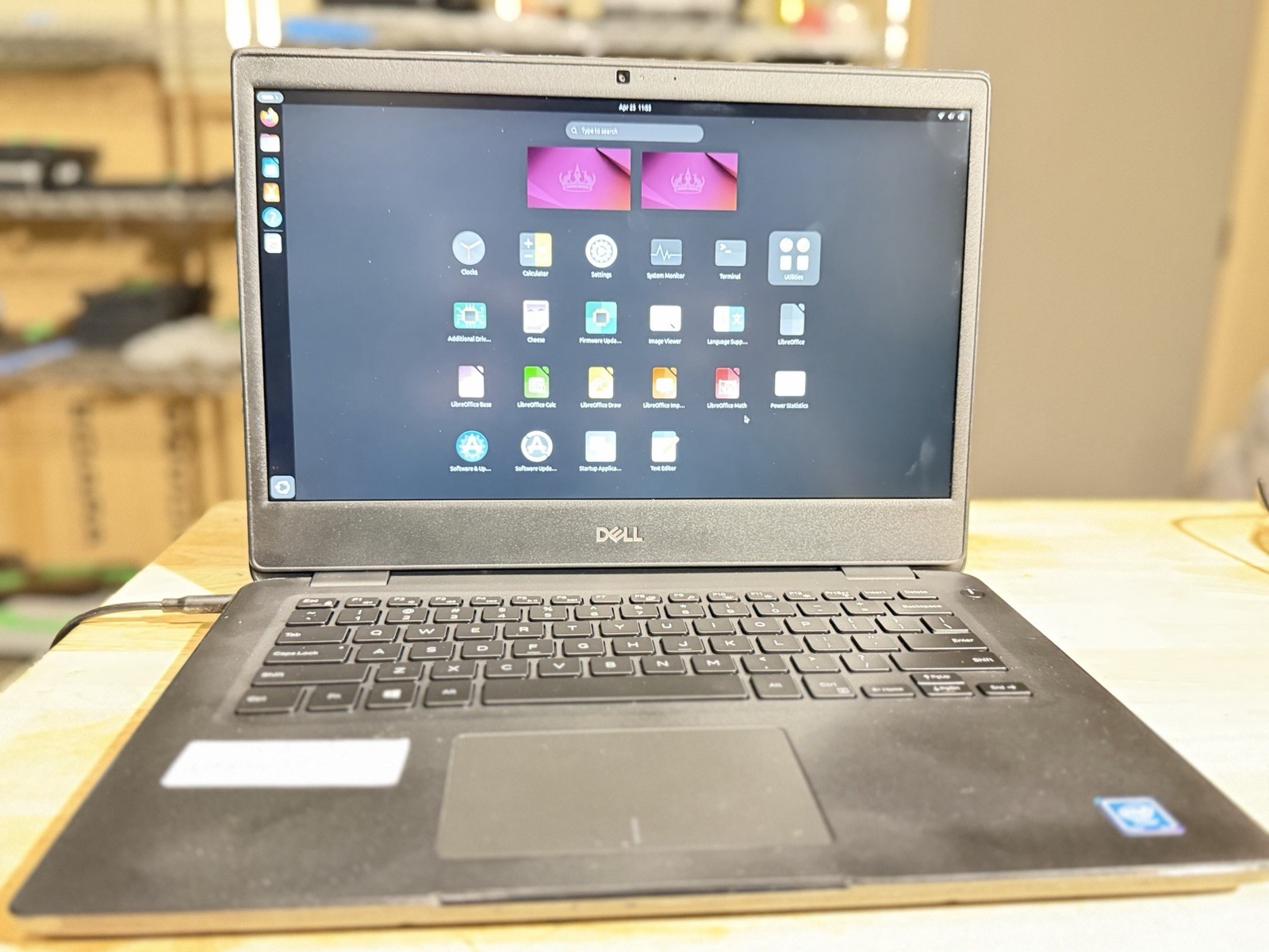 Dell Wyse 5470 Laptop 14” 8GB RAM 512GB SSD Ubuntu 24.04 LibreOffice WiFi Webcam