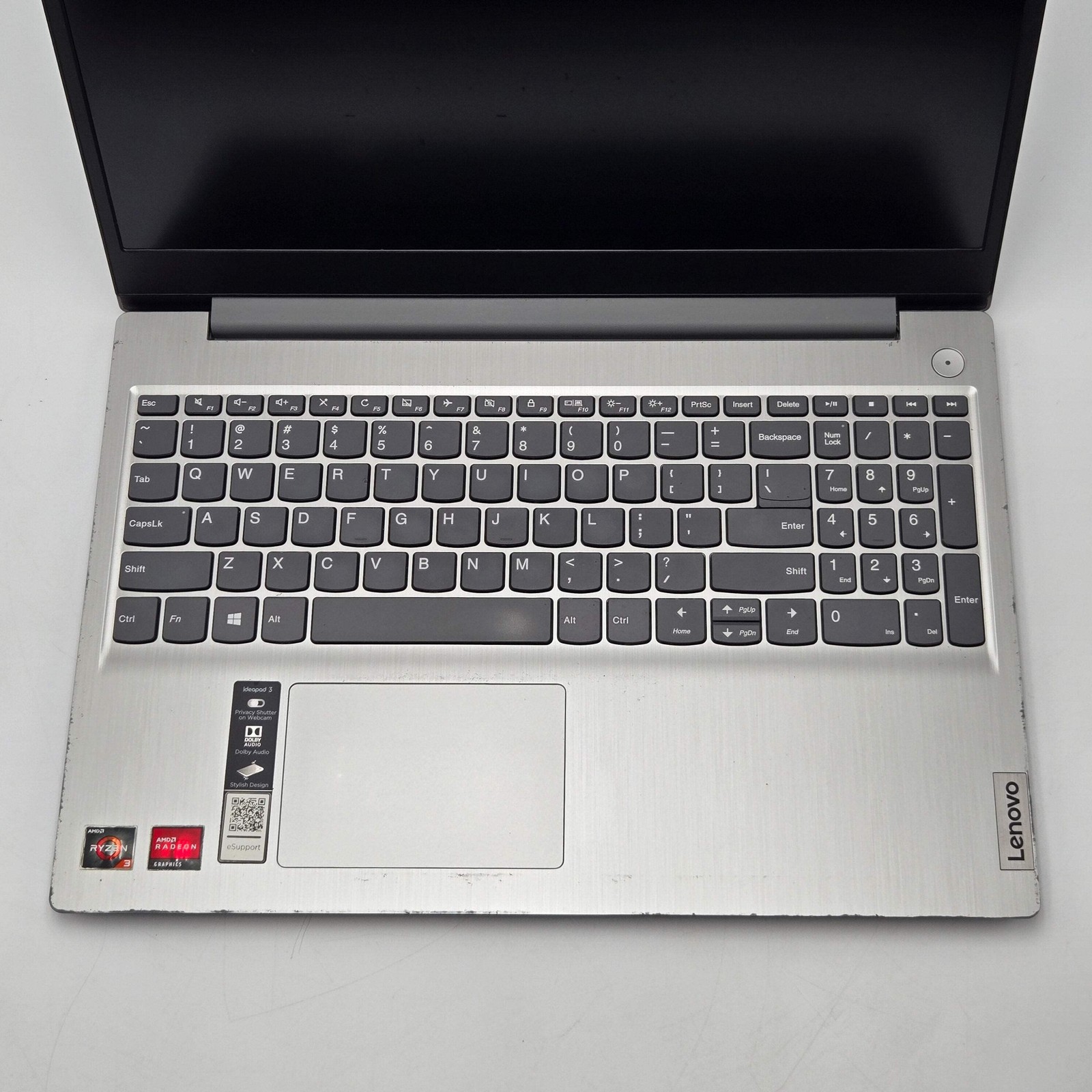 Incomplete Lenovo IdeaPad 3 Laptop Ryzen 3 3250U 8GB RAM *NO SSD or OS*