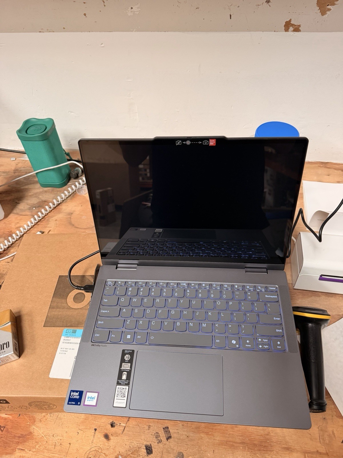 Lenovo IdeaPad 5 2-in-1 14″ Touch Core Ultra 5 8GB LPDDR5 512GB SSD Luna Grey
