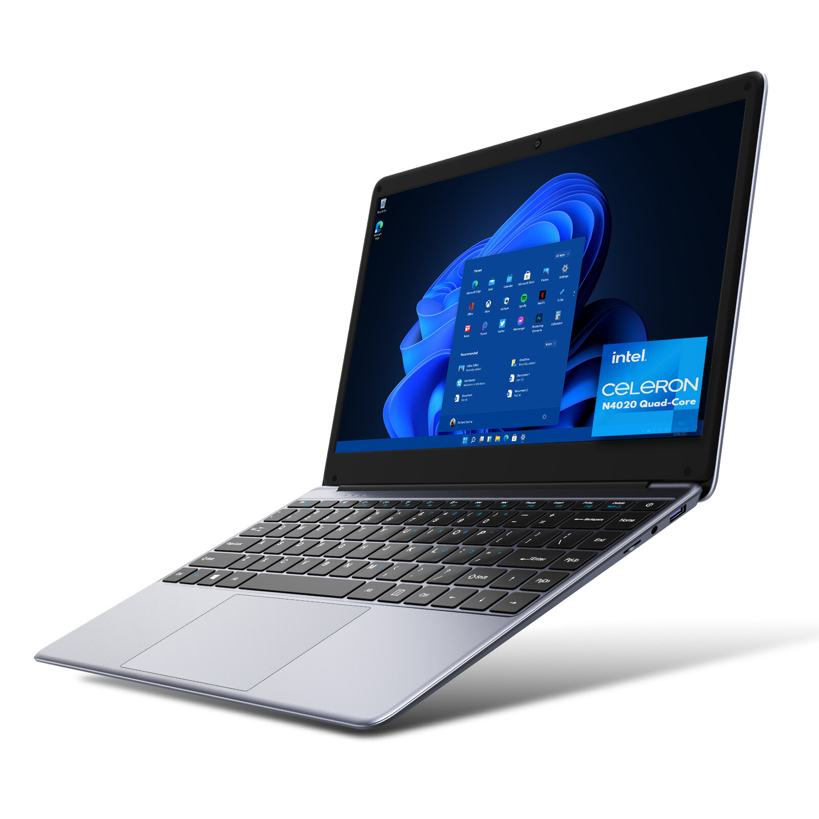 CHUWI- 14.1″ Laptop – Intel Celeron 2.8GH- 8GB Memory – 256GB SSD-HDMI Gray