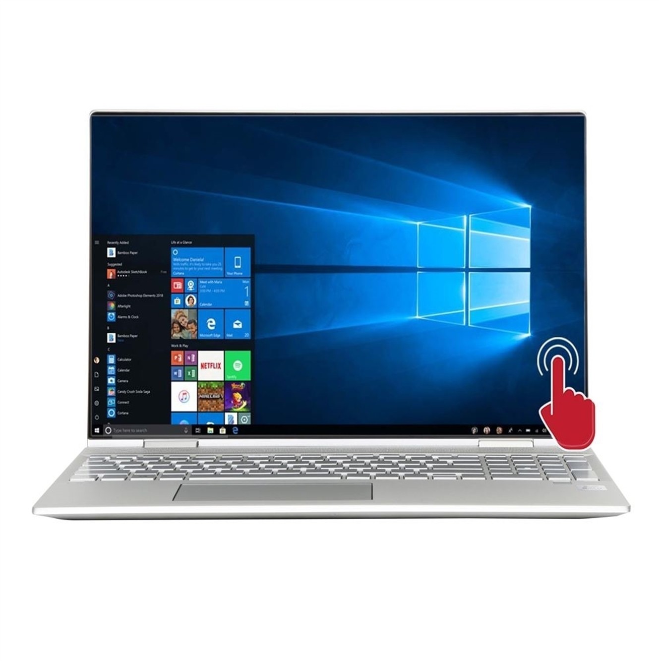 HP Envy X360 15M 15.6″ 8GB 512GB, Silver