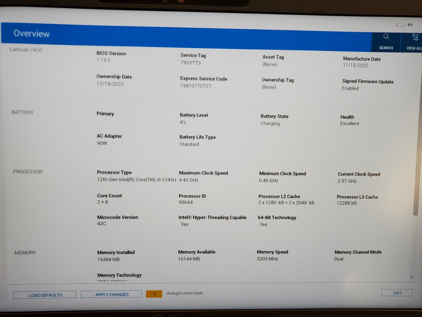 Dell Latitude 7430 i5 1245U 4.40GHz/ 16GB/ 512GB SSD 1920×1080 #2757