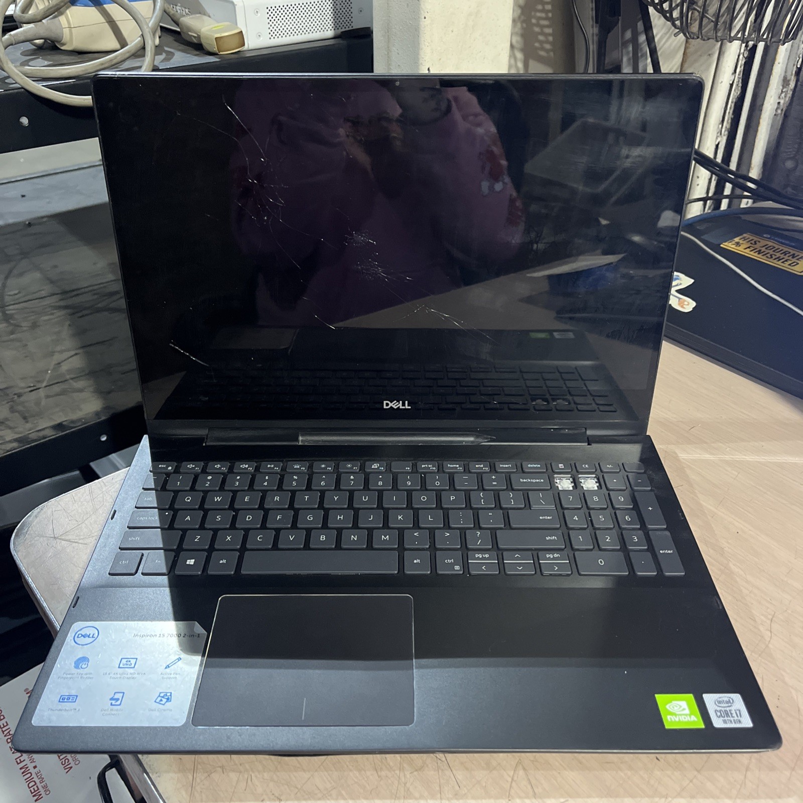 DELL INSPIRON 15 7000 2IN1 INTEL CORE I7-10510U 8GB RAM NO HD