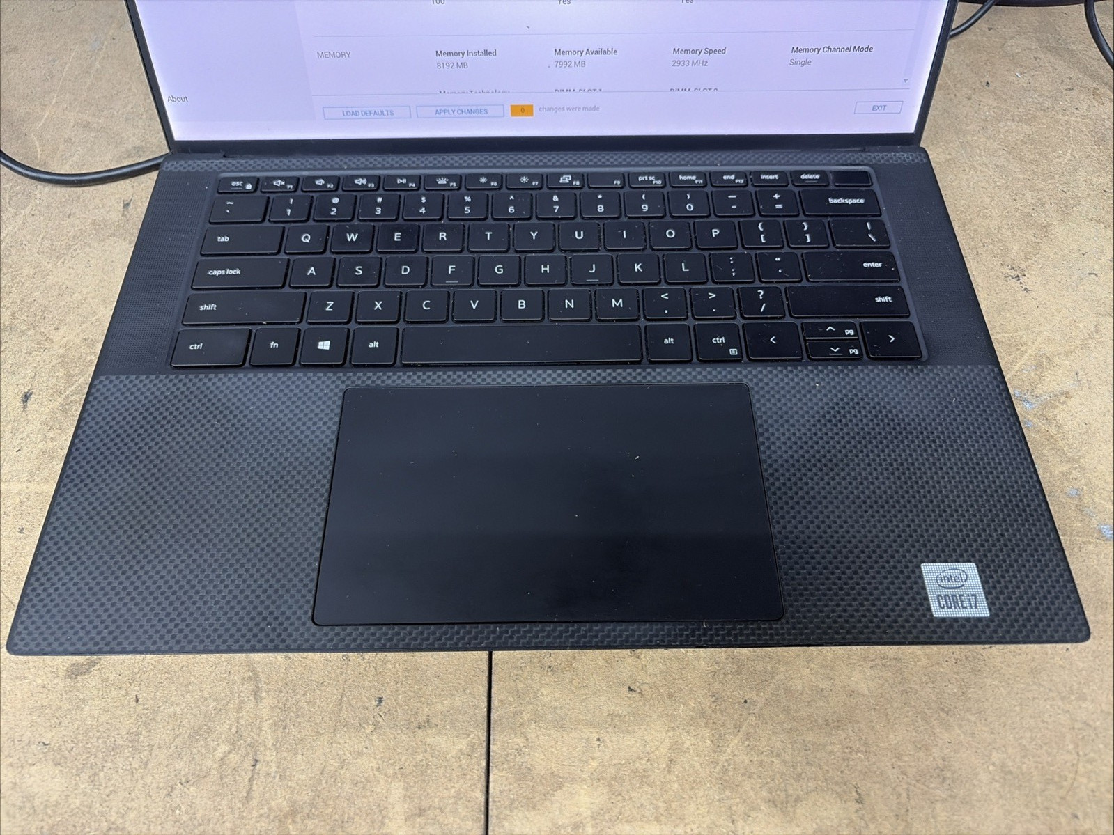 Dell Precision 5550 15.6” FHD+ i7-10750h 8GB RAM NVIDIA Quadro T1000 No OS