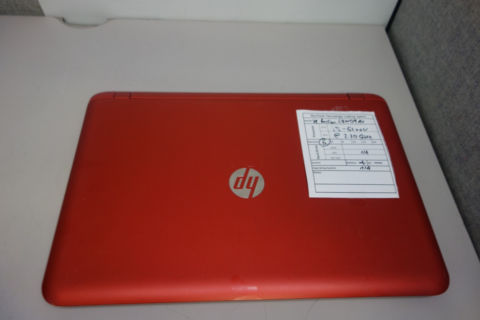 LOT OF 9 HP Pavilion 17T-G100 17.3″ i5-6200U 2.3GHz 6GB Laptop [NO HDD/AC/OS]