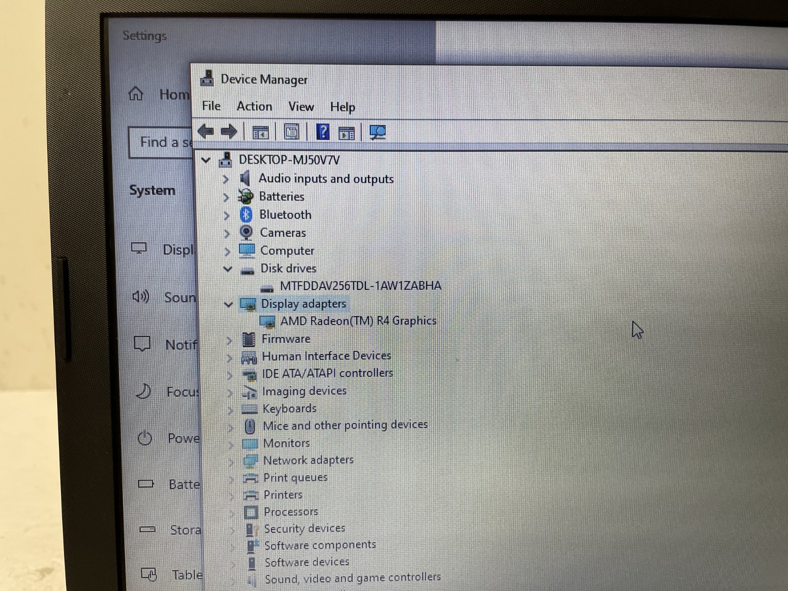 HP 255 G7 15.6 AMD AMD A6-9225 @2.60GHz 8GB RAM 256GB SSD Win10Pro*READ