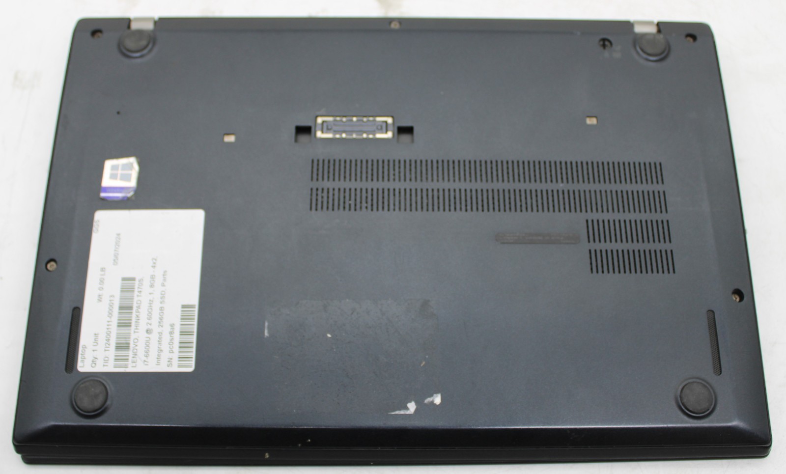 14” Lenovo ThinkPad T470S Laptop i7-6600U 2.60GHz 8GB RAM 256GB SSD Win 10 Pro