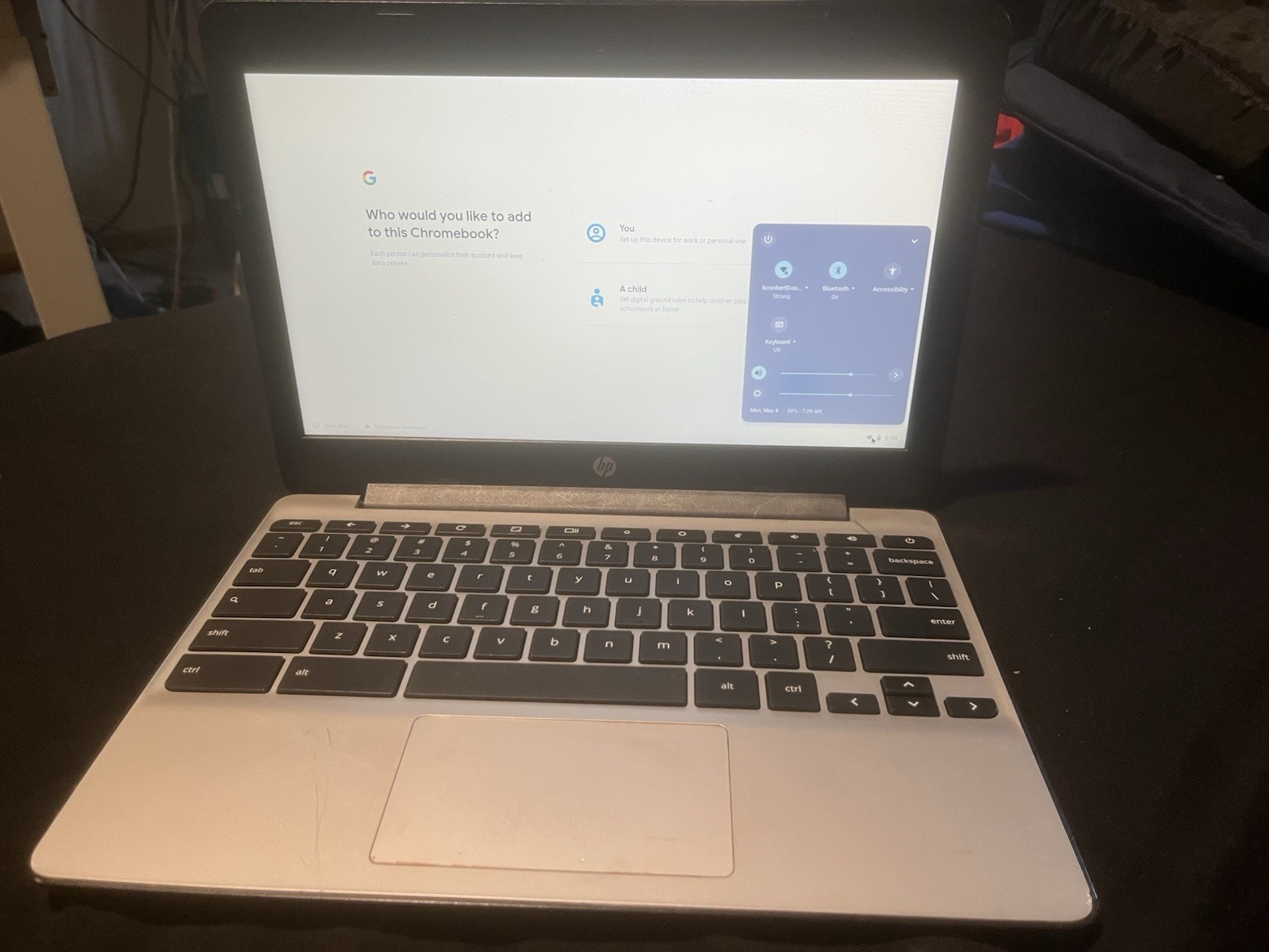 HP Chromebook 11 G5 11.6″ Laptop Intel Celeron 4GB RAM Chrome OS Black