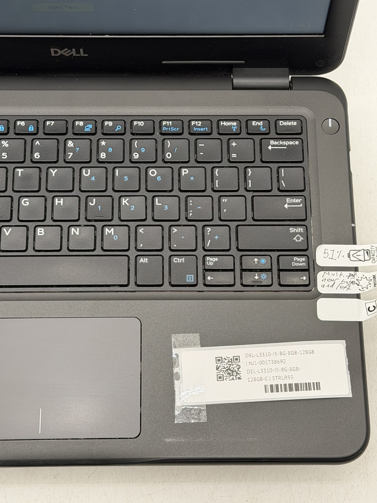 Dell Latitude 3310 13.3in i5-8265U 8GB 128GB NO OS *READ*