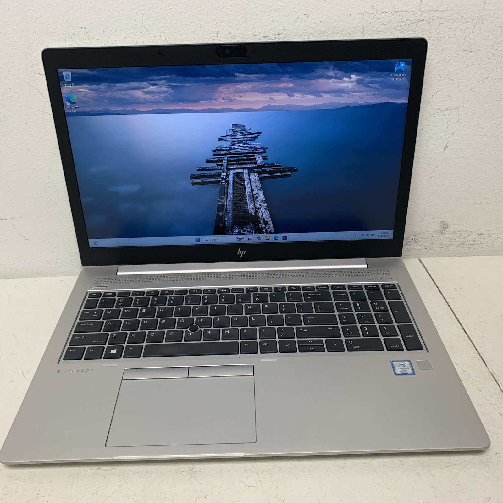 HP EliteBook 850 G5 15.6″ i5-8350U 1.7GHz 8GB RAM 256GB SSD Wind 11 Pro