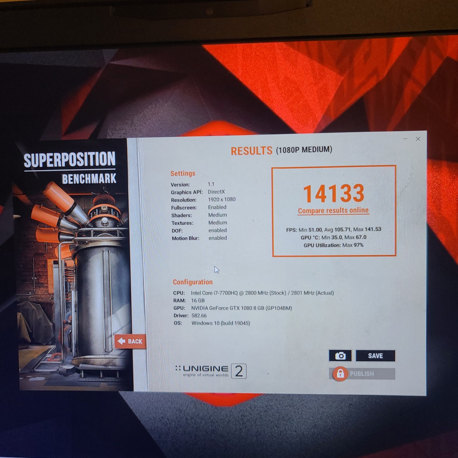 PREDATOR GX-792 GAMING LAPTOP CORE i7-7700HQ 16GB RAM GTX 1080 512GB NVME
