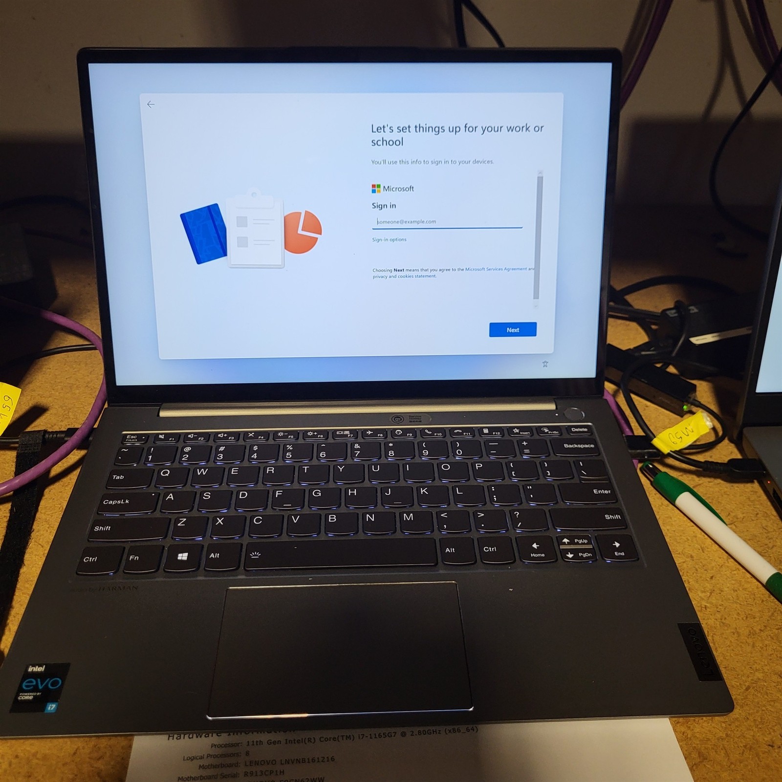 Touchscreen Issue Lenovo ThinkBook 13s G2 ITL Intel i7-1165G7 2.8GHz 16GB 512GB