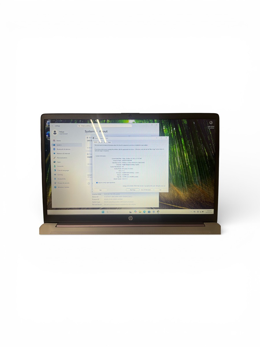 HP 17-CN3128DS N200 8GB RAM 256GB SSD 17.3″ LAPTOP *FOR PARTS* (oe) (PBR116909)