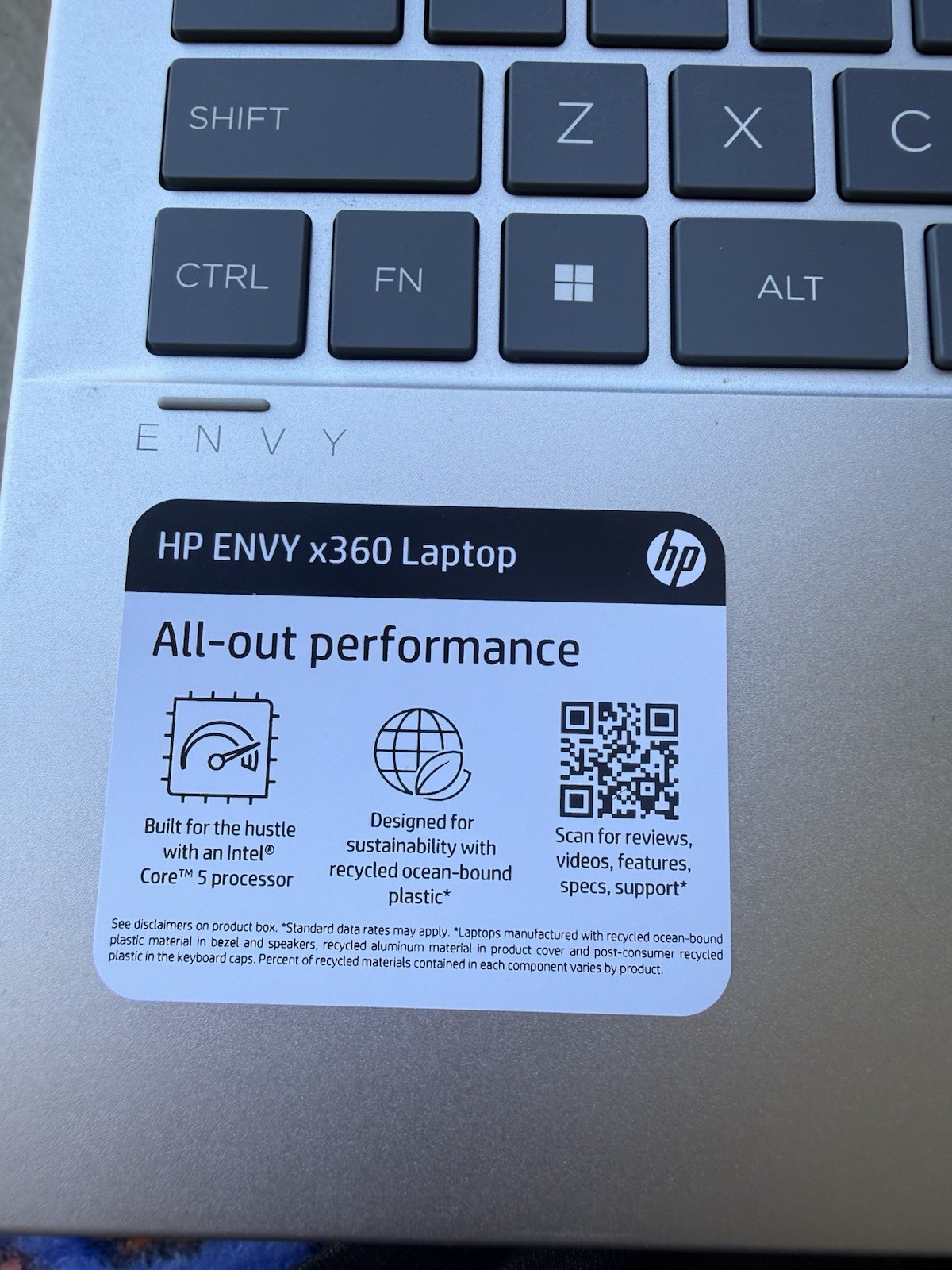 HP ENVY x360 14″ (1TB SSD, Intel Core 5 13th Gen., 5.00 GHz, 16GB) Laptop