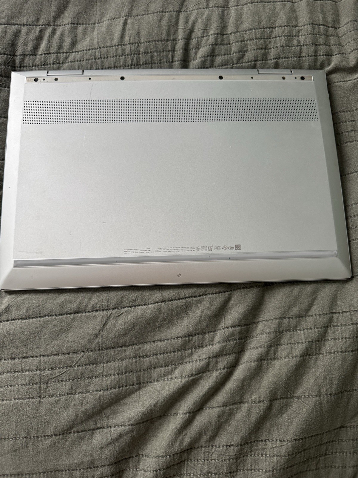 HP ENVY Silver Notebook/Laptop Windows 11 Home Built-in Webcam Microphone