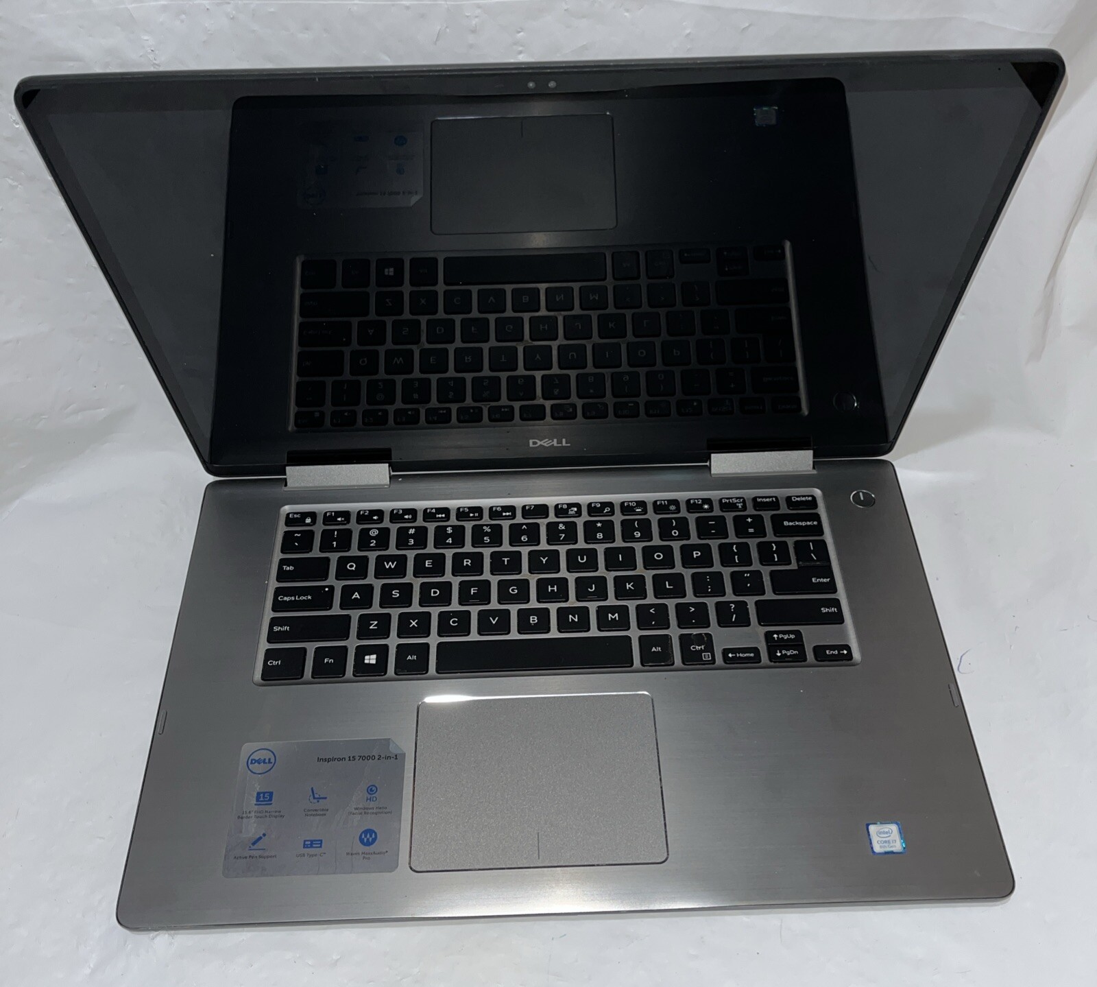 Dell Inspiron 15 7573 2-in-1 i7-8550U@1.80GHz, 16GB RAM, 256GB M2, Win 11 Home