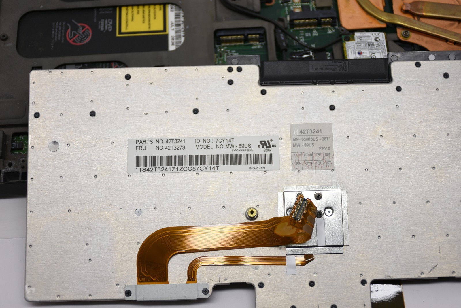 IBM ThinkPad Lenovo T61 6463 – PARTS