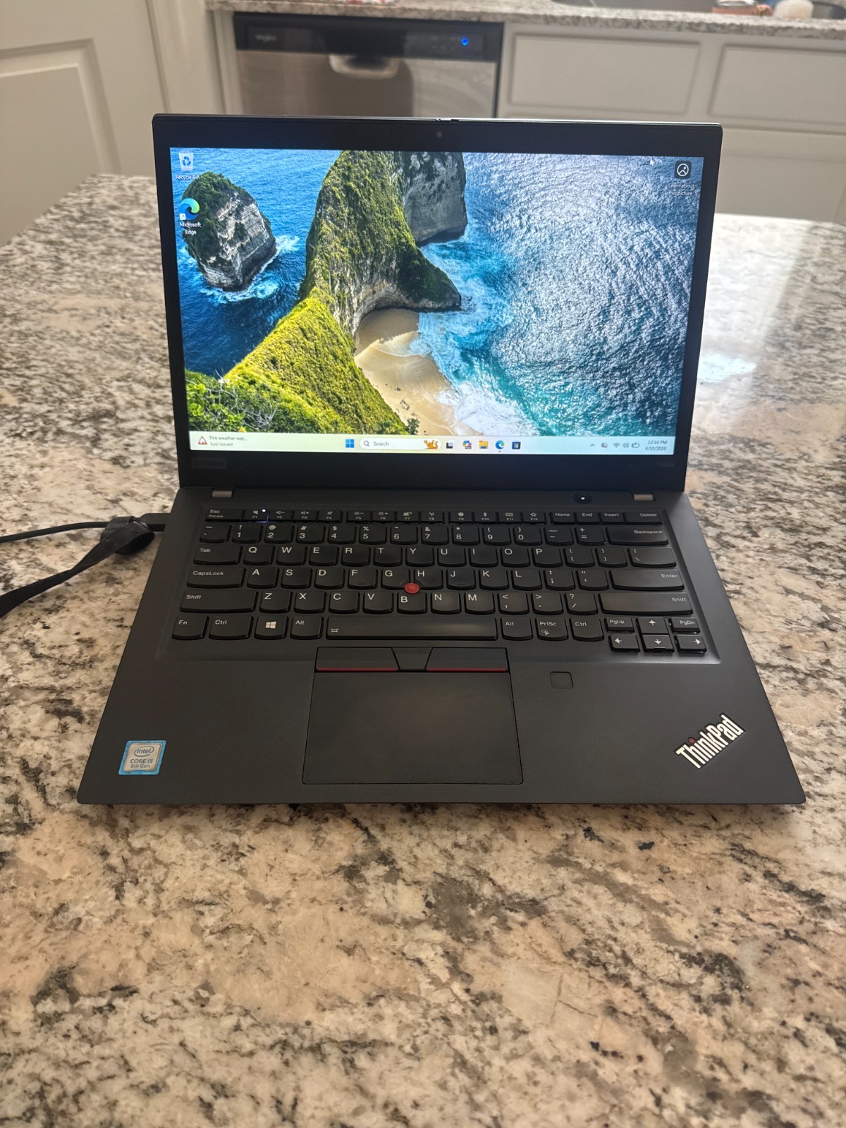 Lenovo ThinkPad T490s Intel i5-8265U 1.6Ghz 8GB RAM 256GB NVMe Win 11 Pro