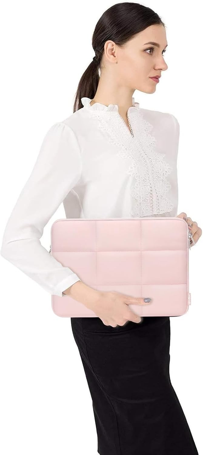 Laptop Case 16 inch, 15-15.6 inch Puffy Laptop Sleeve for MacBook Pro 16 M4 M3 M