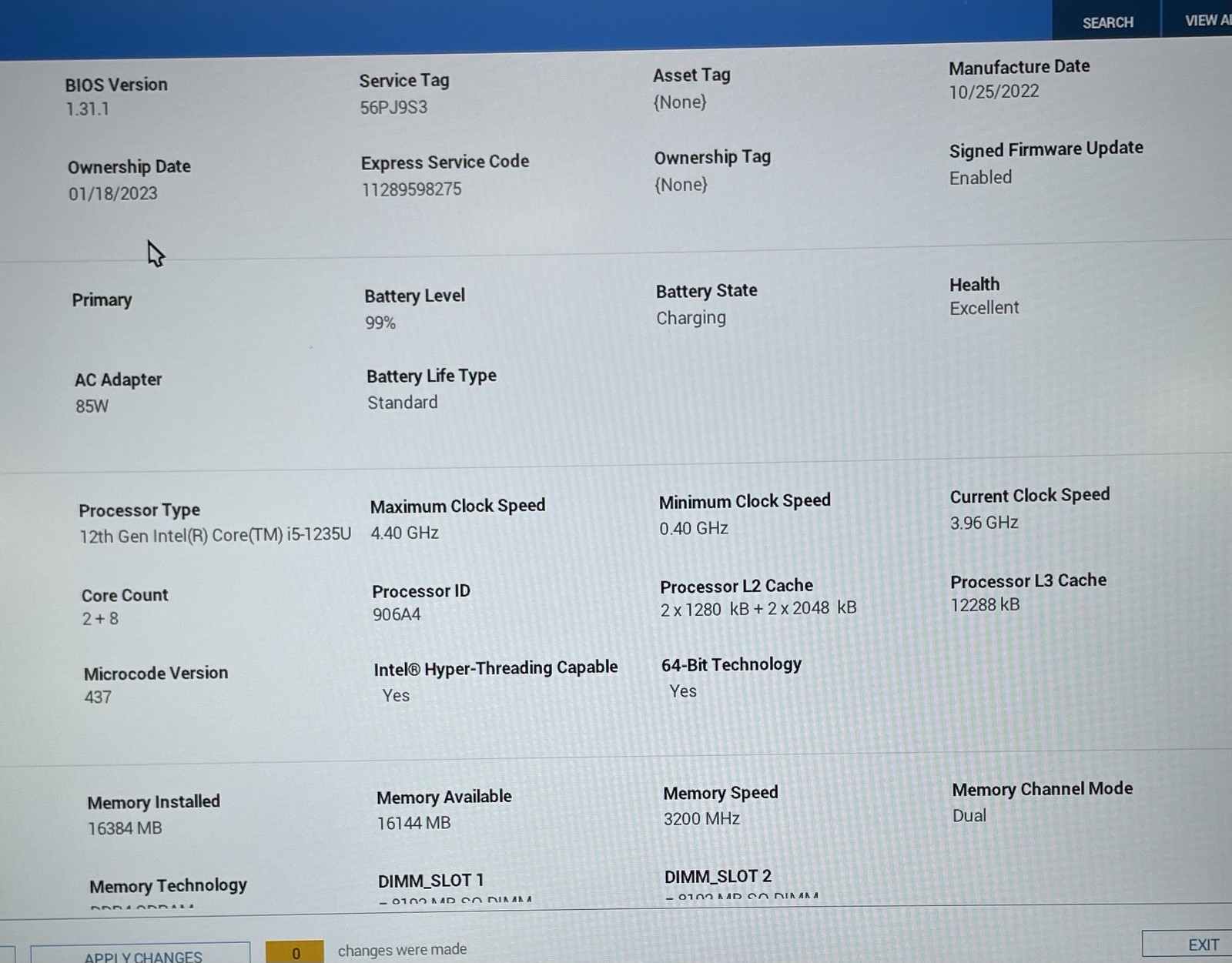 Dell Latitude 5530 15″ i5-1235U 16GB RAM 256GB SSD – Grade D