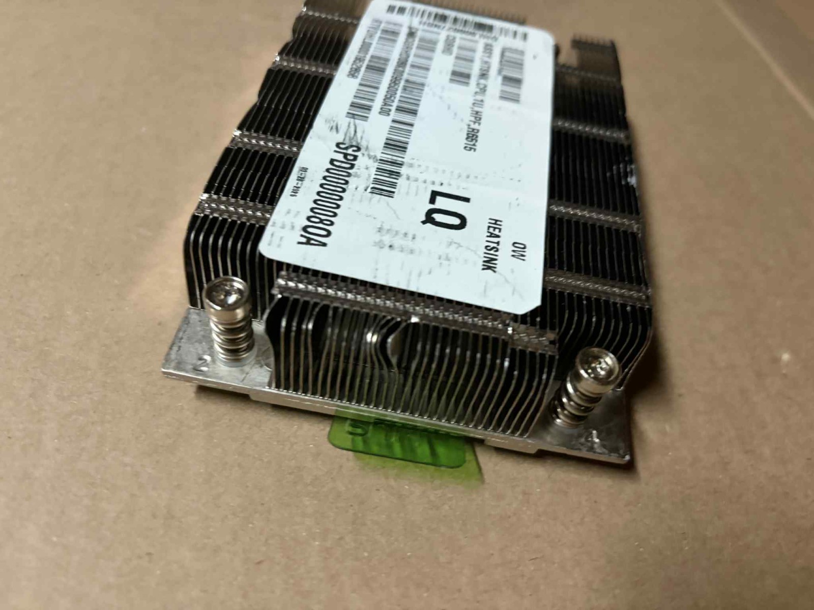 DELL EMC POWEREDGE R6515 R7515 SERVER CPU PROCESSOR HEATSINK CGRHD BBB