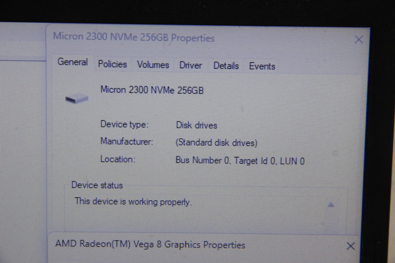 Lenovo IP L340-15API 15.6″ Laptop AMD R5 3500U 8 GB RAM 256 GB SSD No Charger